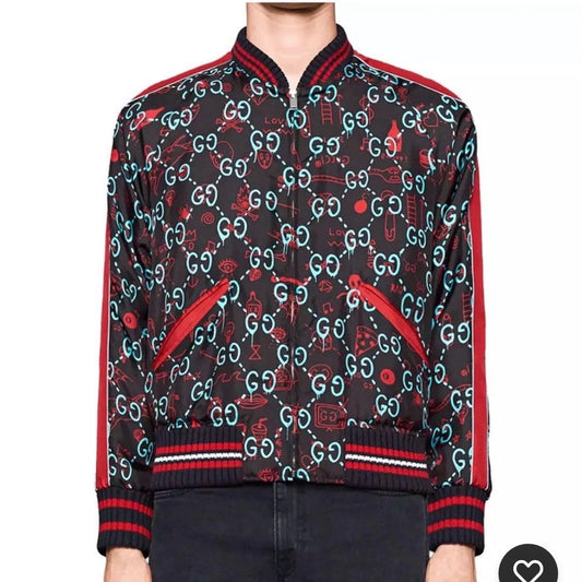 Giacca GG gucci ghost limited edition 48 unisex